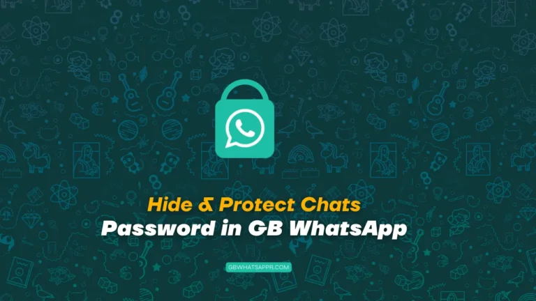 Password in GB WhatsApp